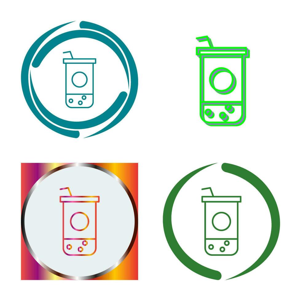 Chocolate Shake Vector Icon