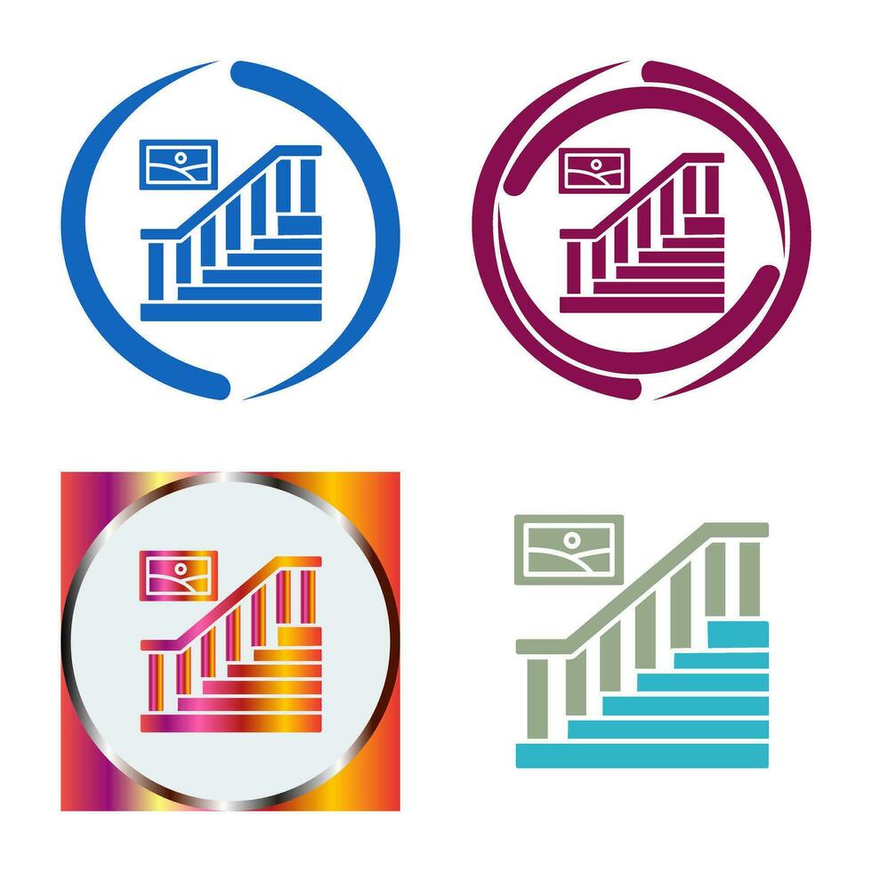 Stair Vector Icon