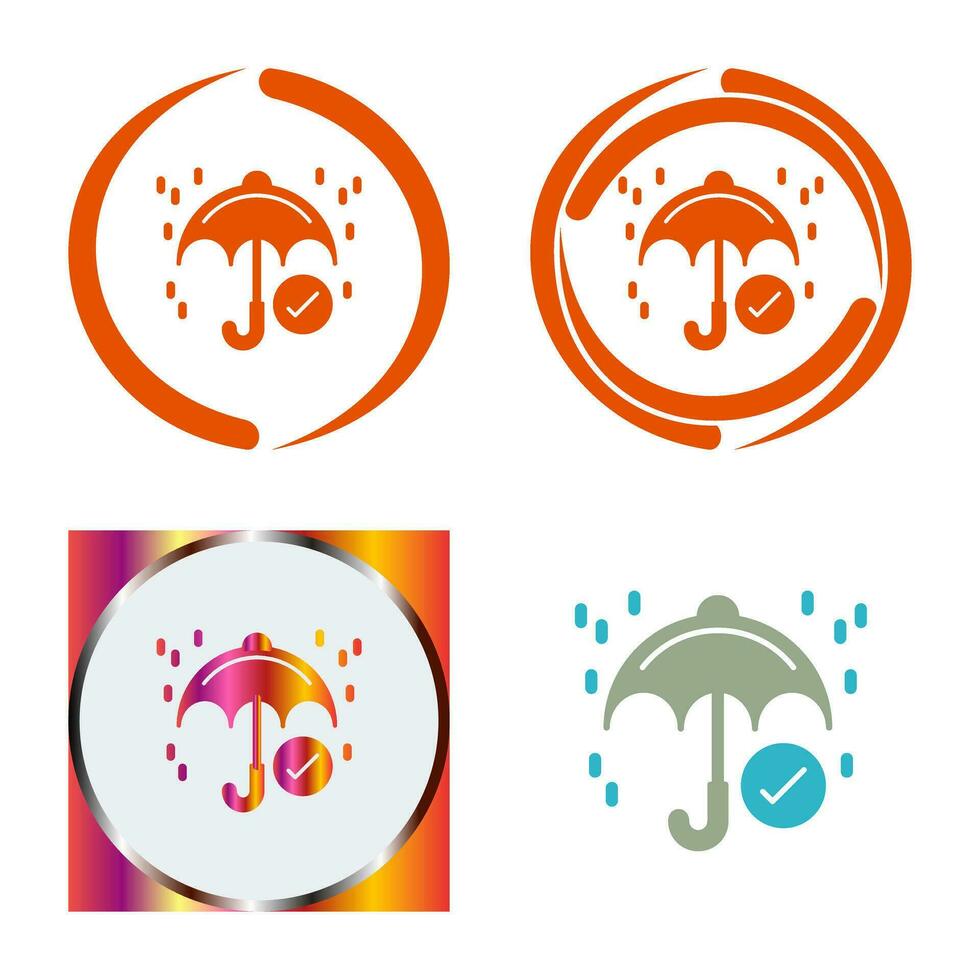 Keep Dry Vector Icon