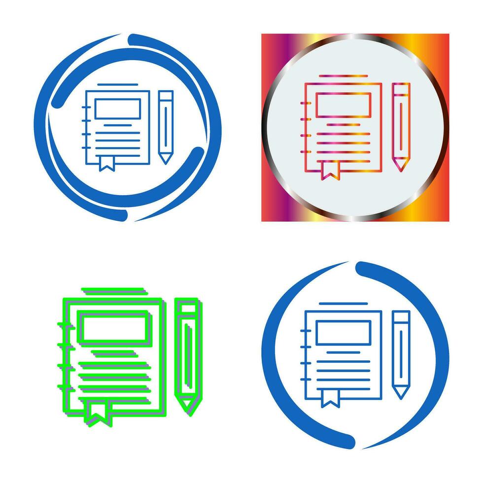 Journal Vector Icon