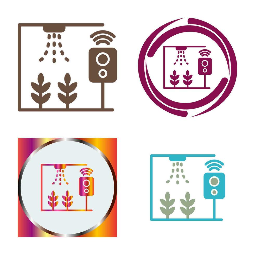 Smart Farm Vector Icon