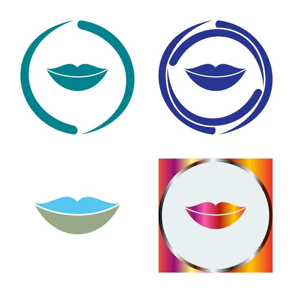 Lips Vector Icon