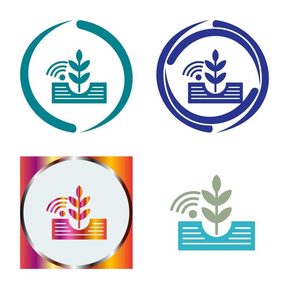 Planting Vector Icon