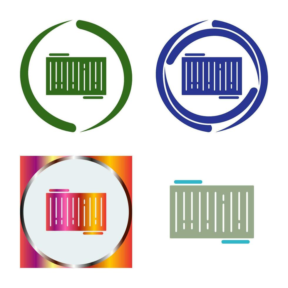 Barcode Vector Icon