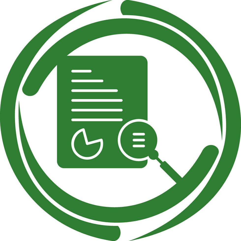 Unique Case Study Vector Icon