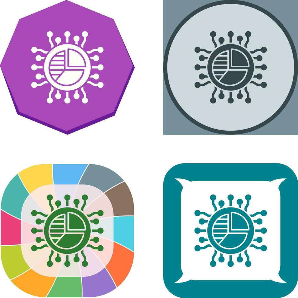 Pie Chart Vector Icon