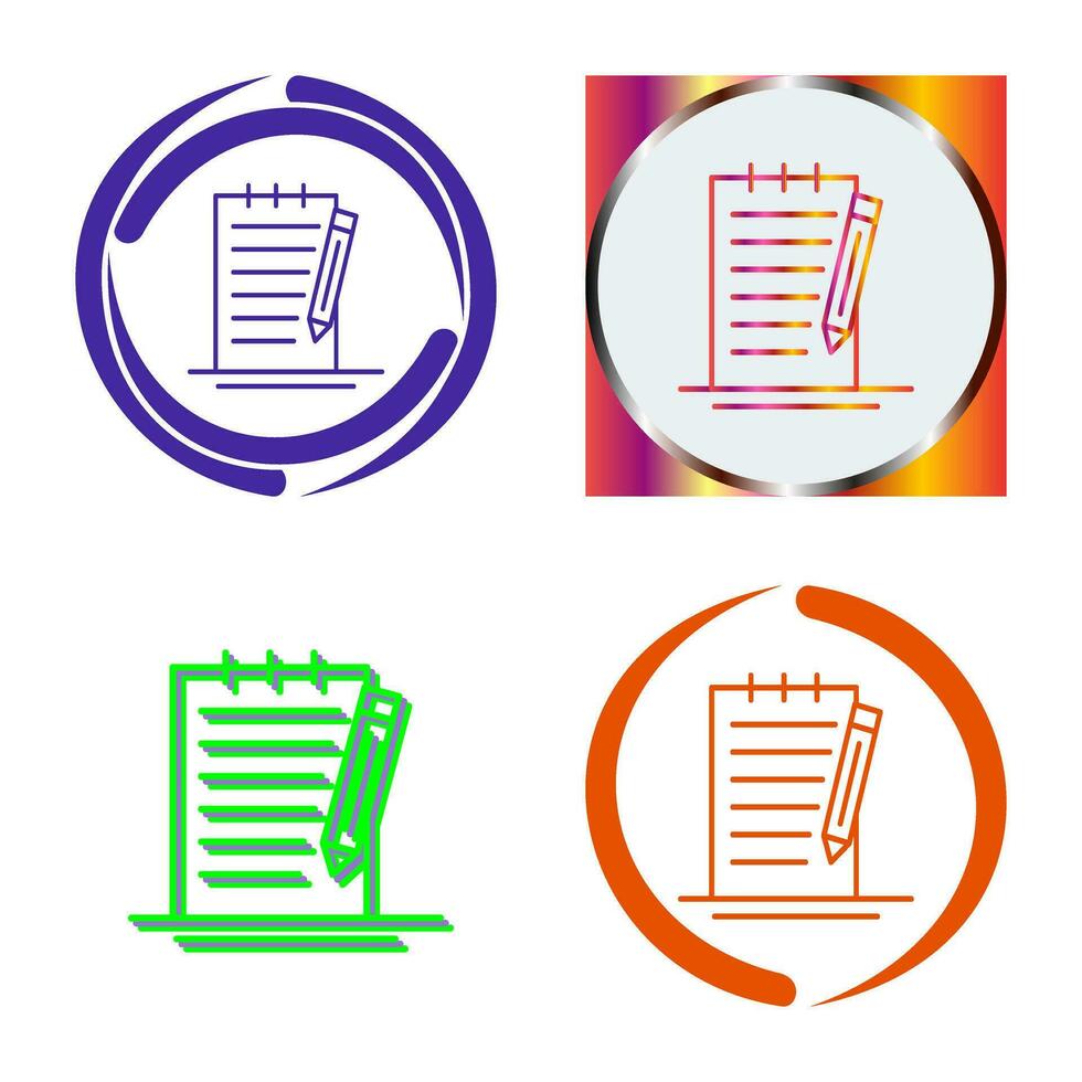 Check Up List Vector Icon