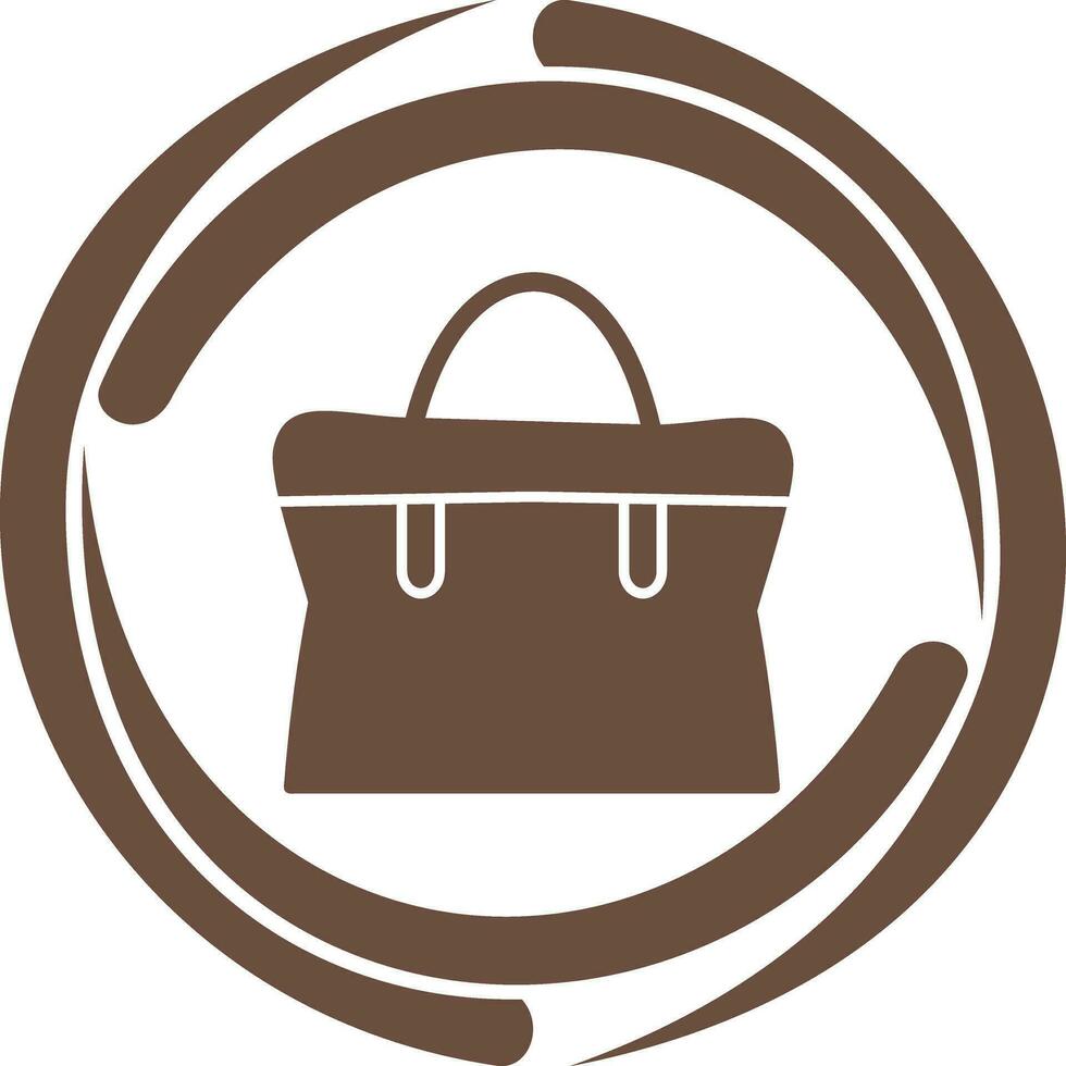 icono de vector de bolsa