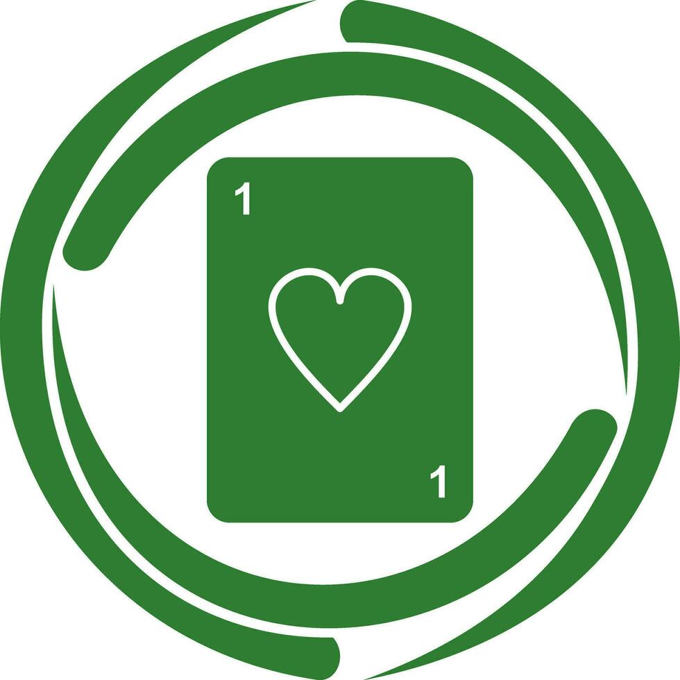 Unique Card Vector Icon