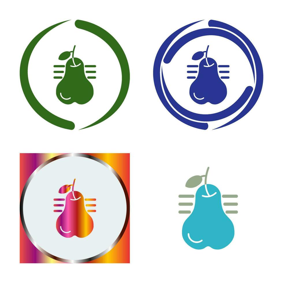 Pear Vector Icon