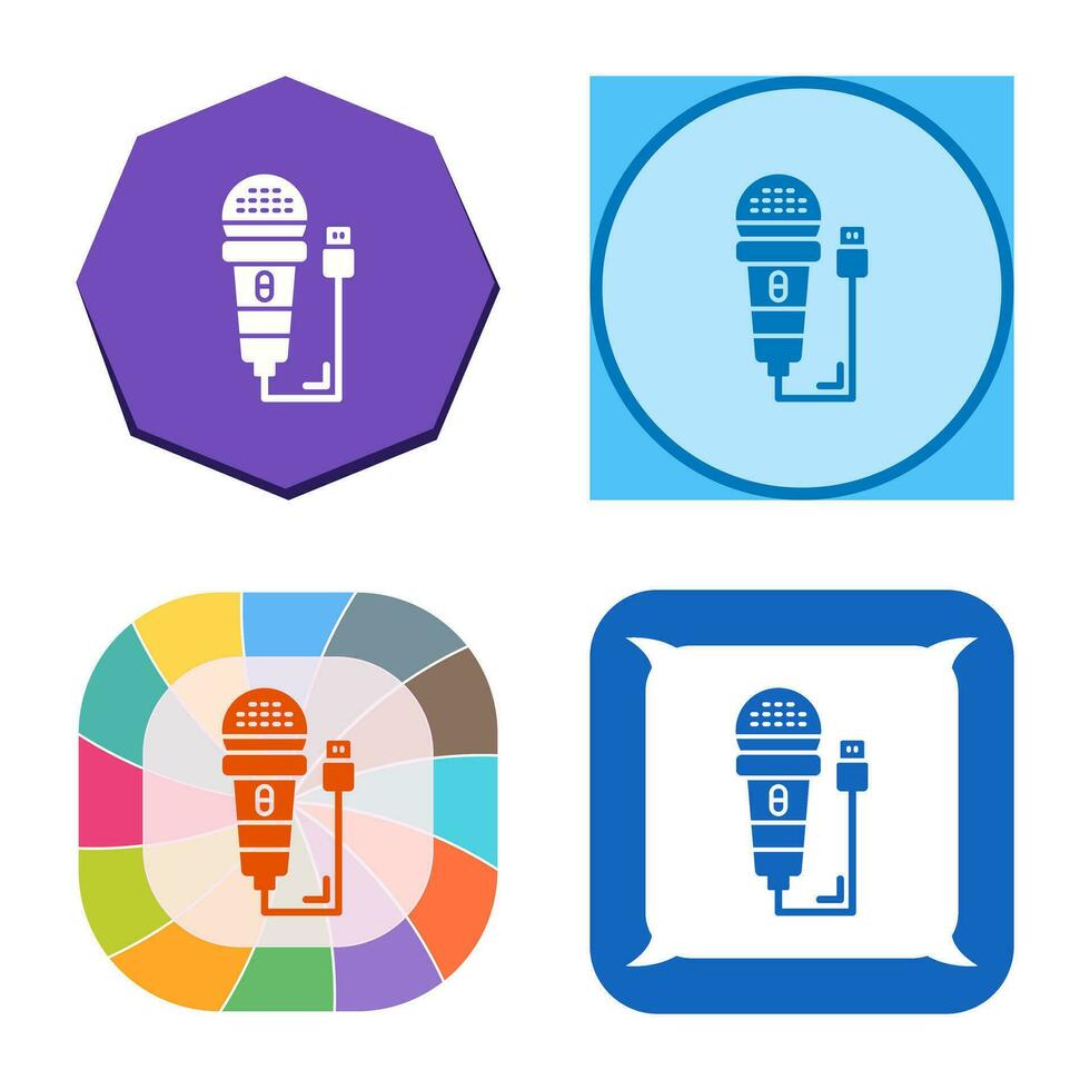 Microphone Vector Icon