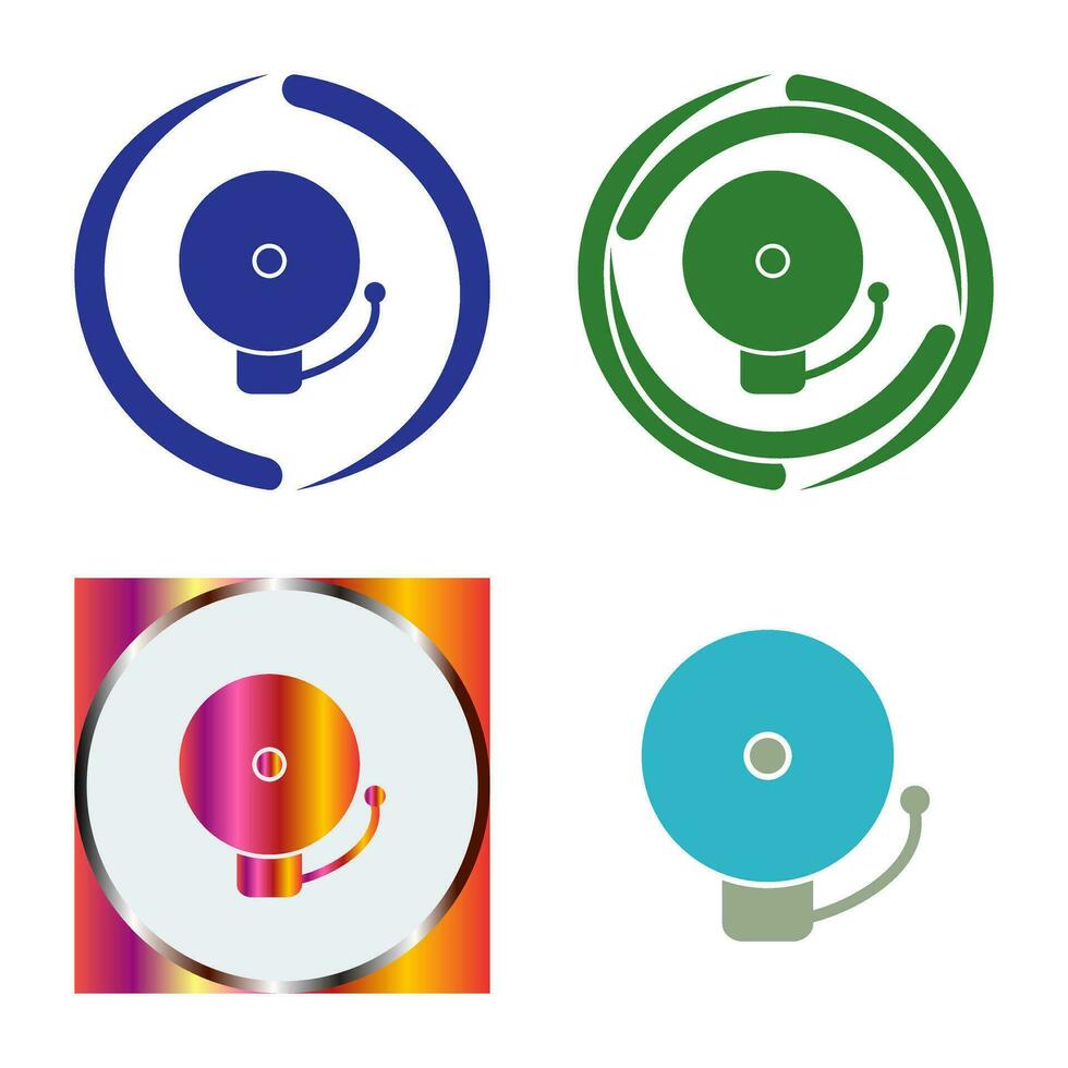 Unique Alarm Vector Icon