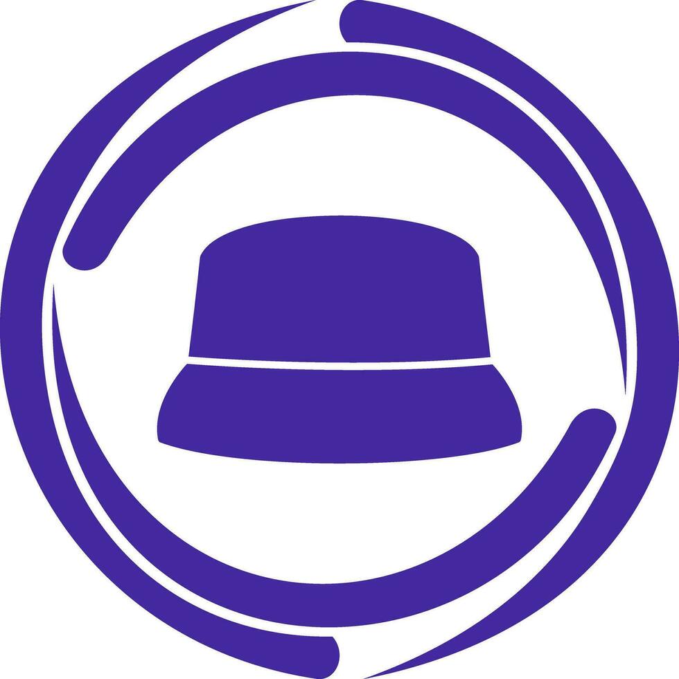 icono de vector de sombrero