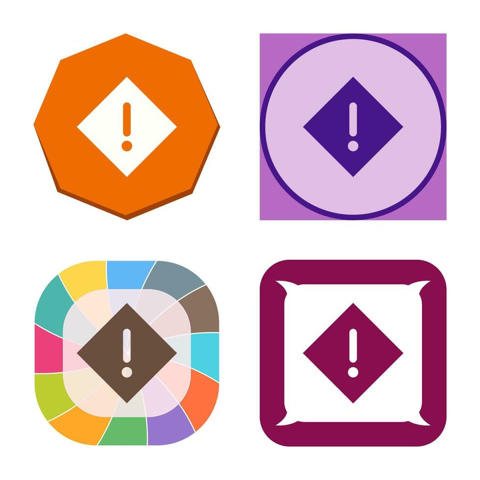 Warning Vector Icon