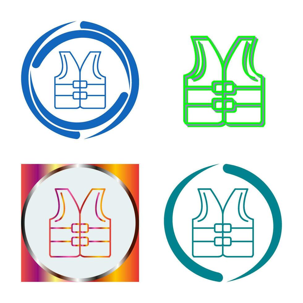 Life jacket Vector Icon