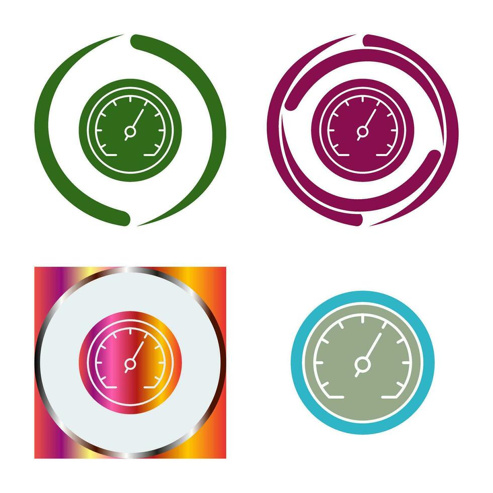 Speedometer Vector Icon