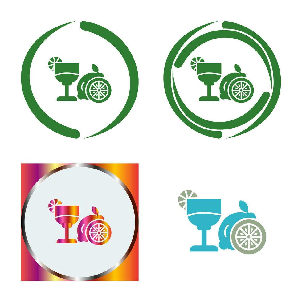 Lime Juice Vector Icon