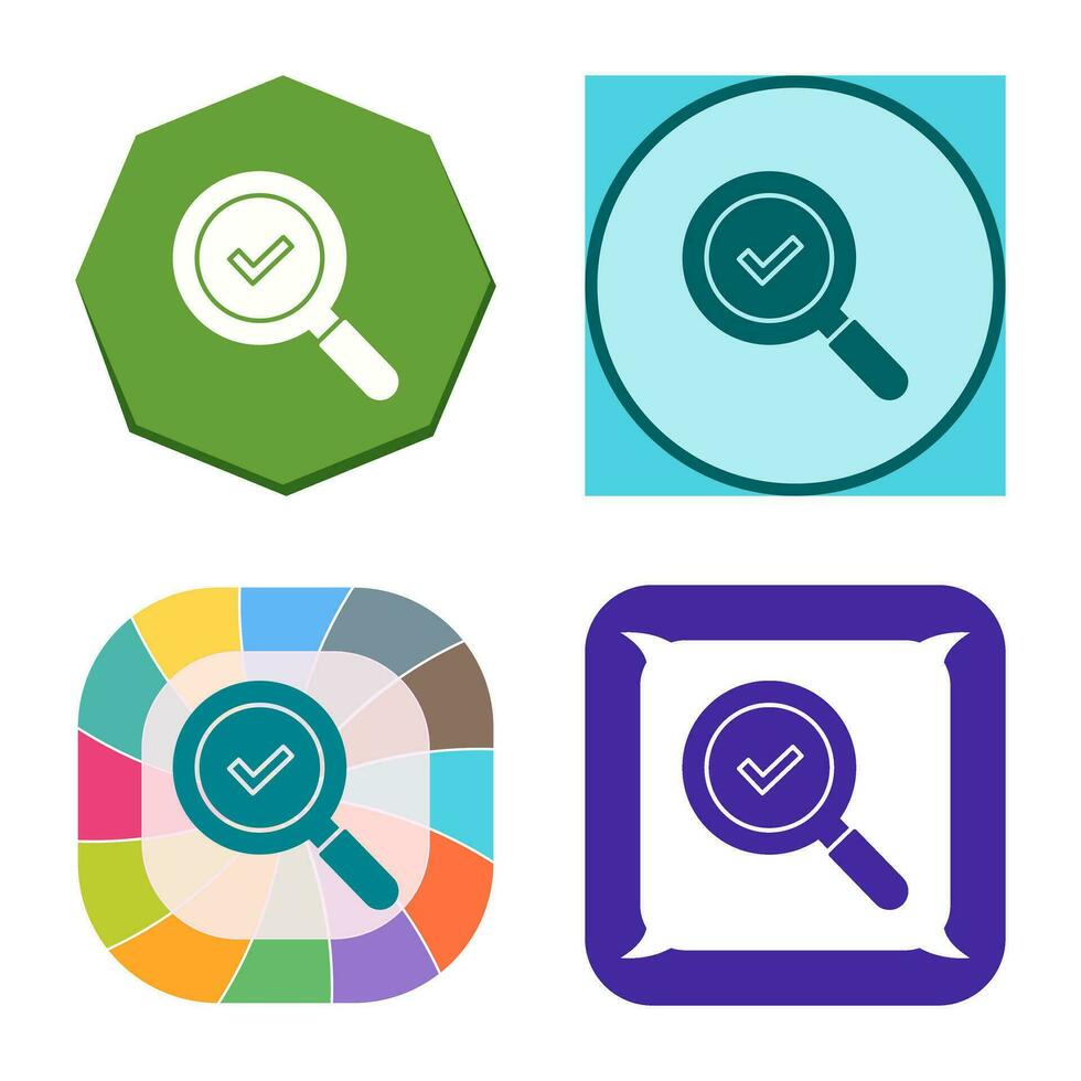 Magnifying Glass Vector Icon