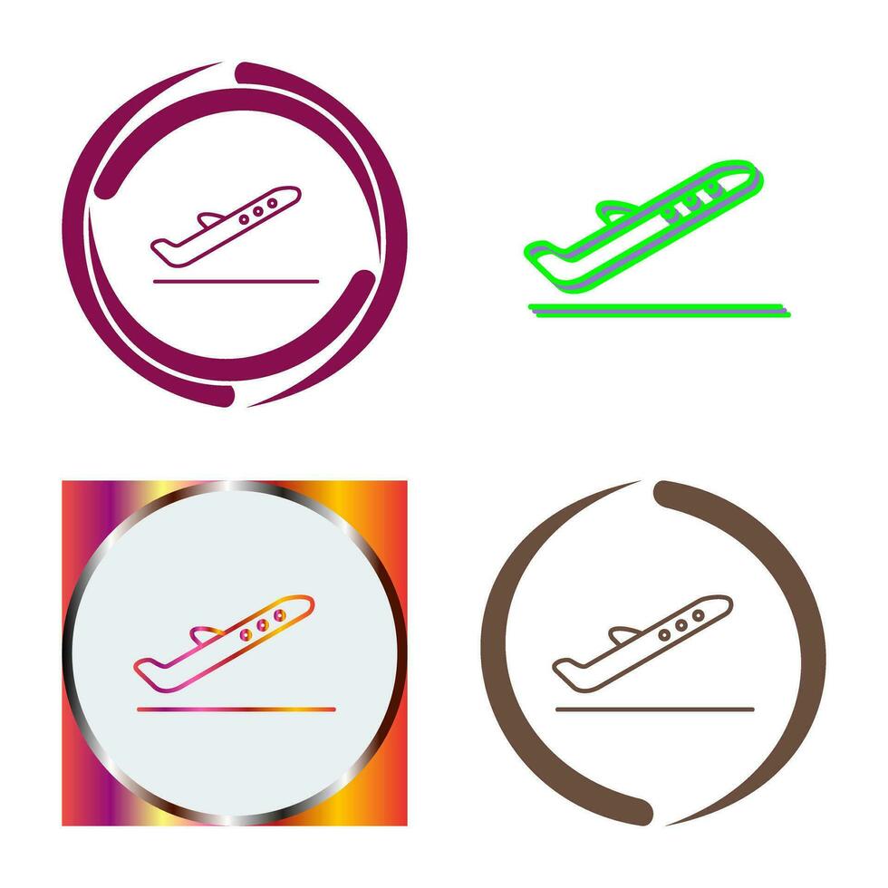 Departure Vector Icon