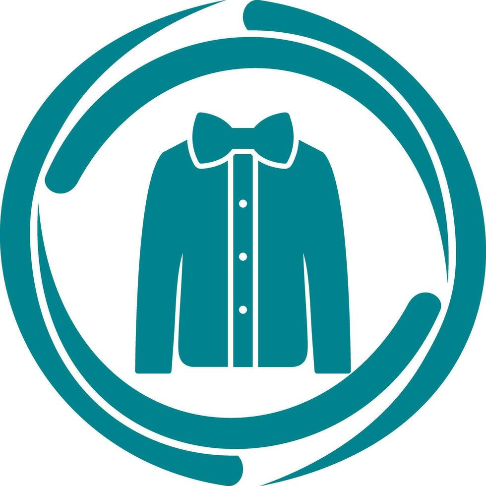 Shirt with Bow Vector Icon