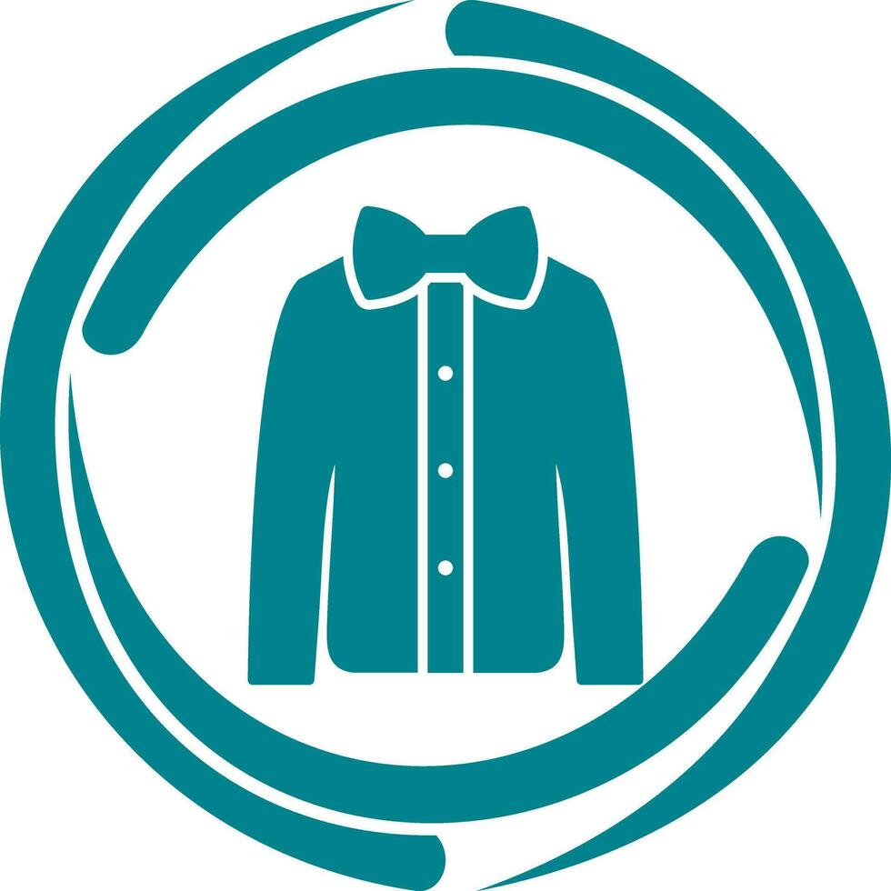 Shirt with Bow Vector Icon