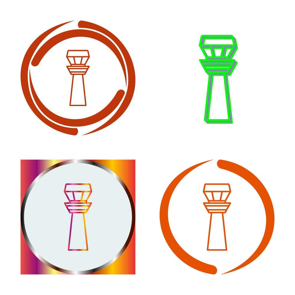 Control Tower Vector Icon