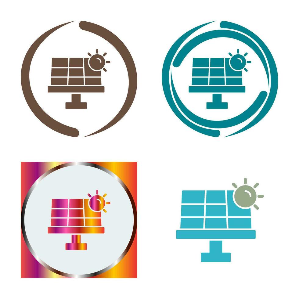 Solar Energy Vector Icon
