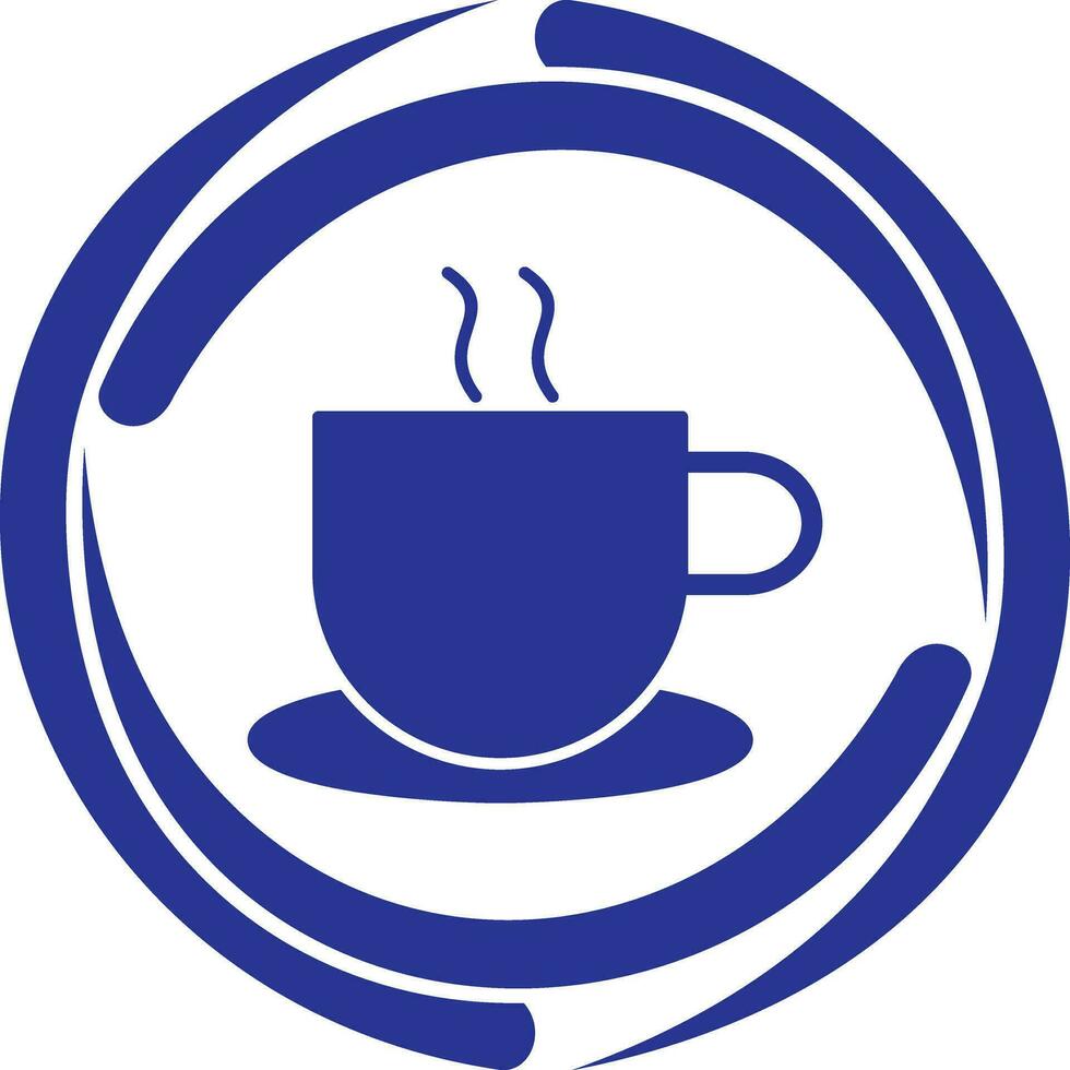 Unique Hot Coffee Vector Icon