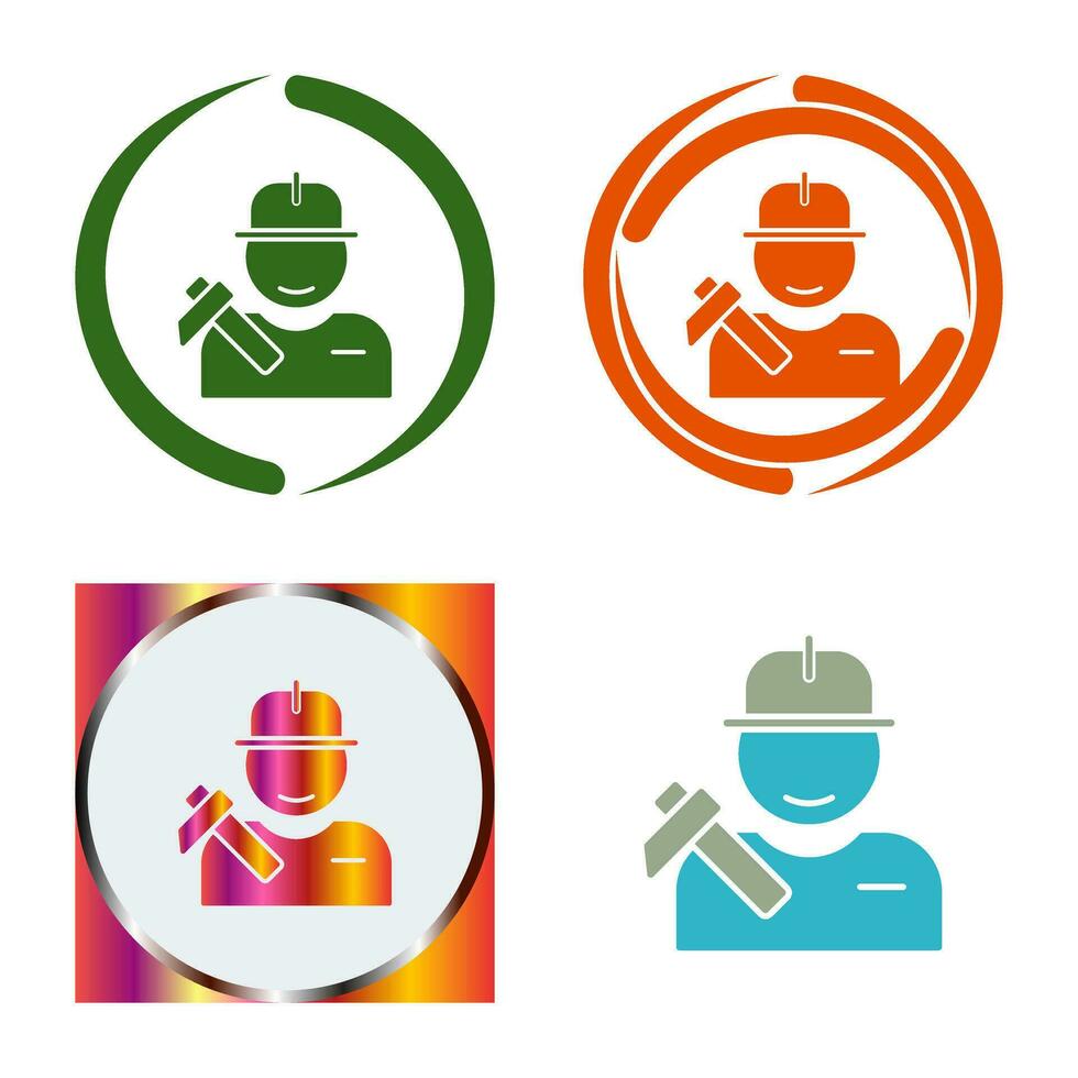 Worker Vector Icon