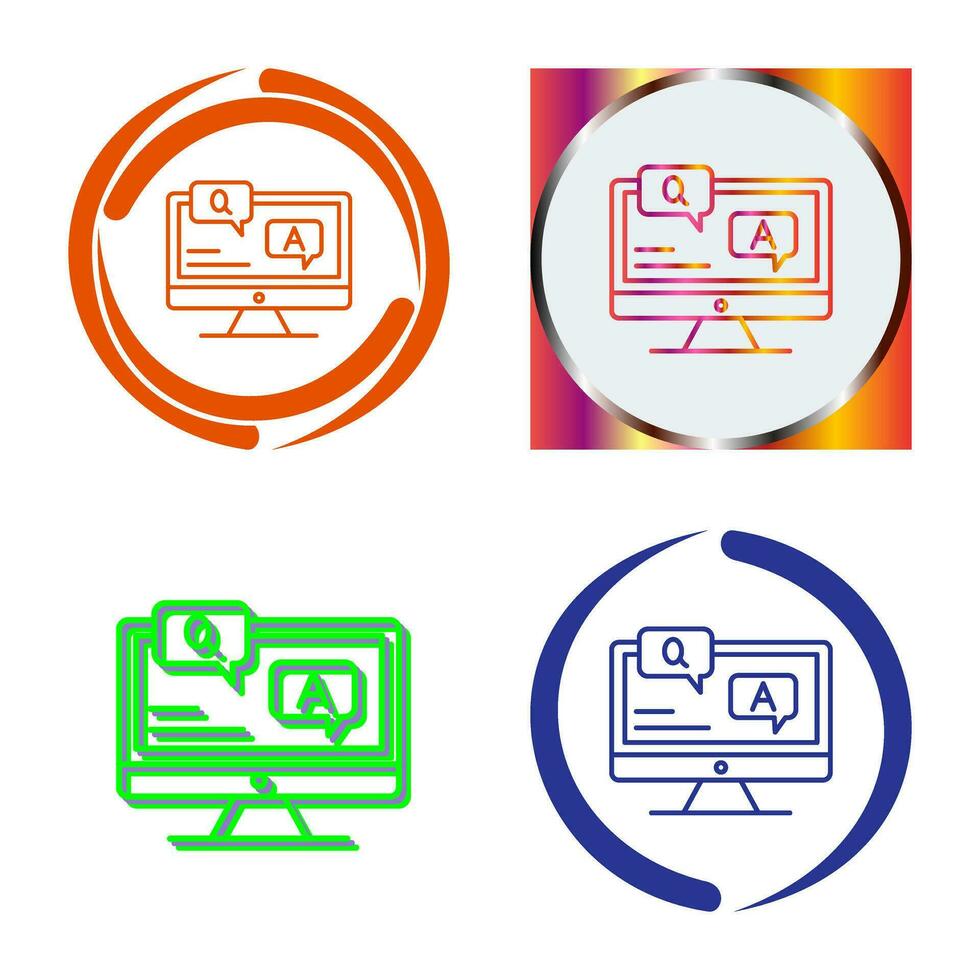 Faq Vector Icon