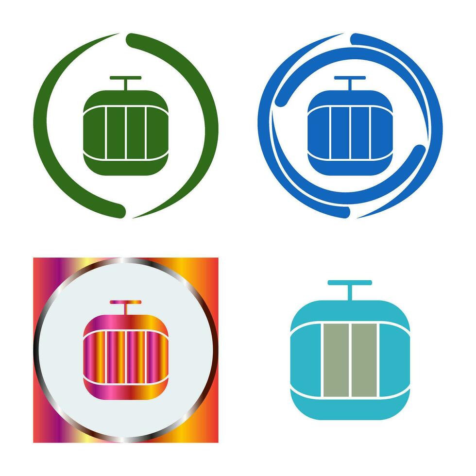 Cable Car Vector Icon