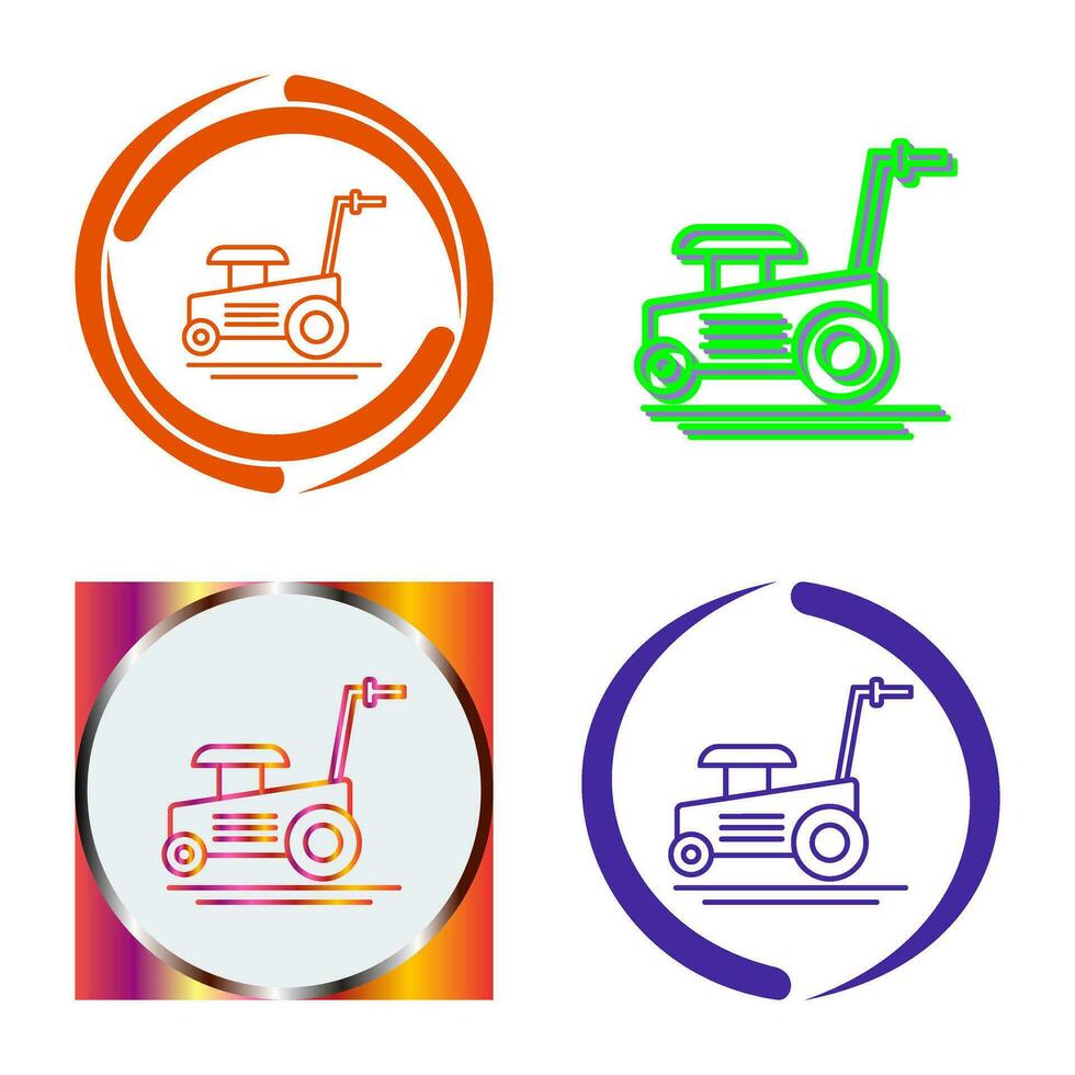 Lawn Mower Vector Icon