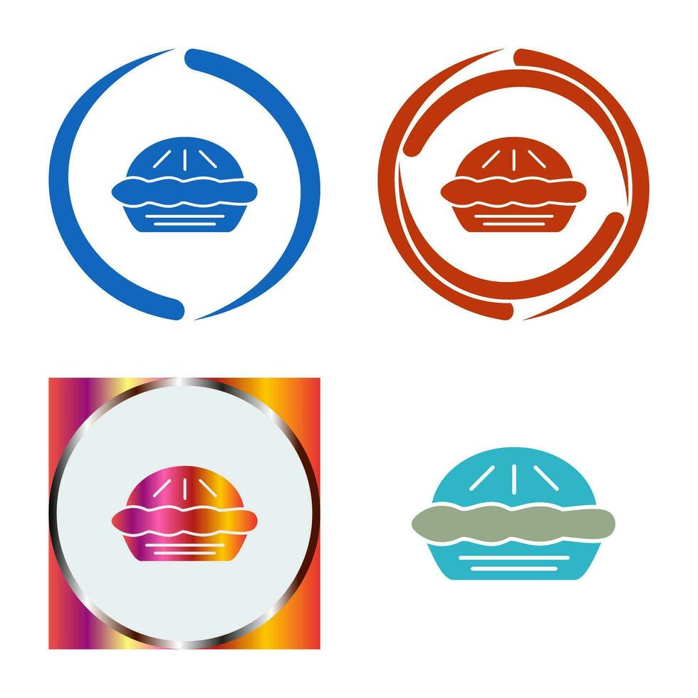 Pie Vector Icon