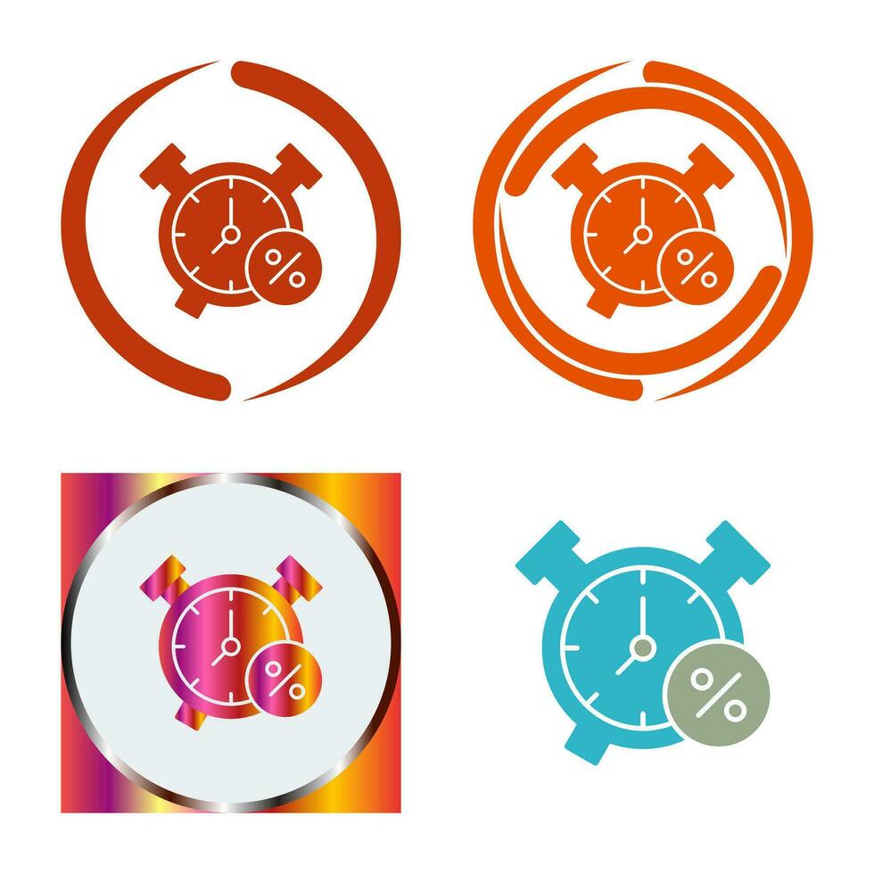 Alarm Clock Vector Icon