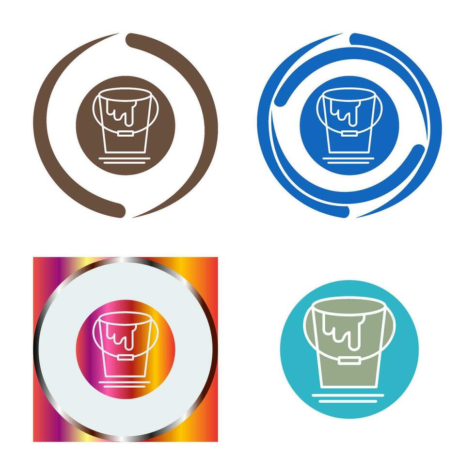 Paint Bucket Vector Icon