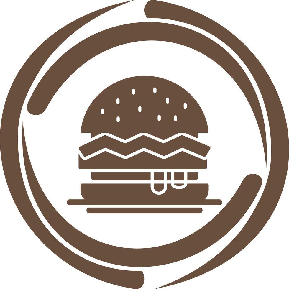 Hamburger Vector Icon