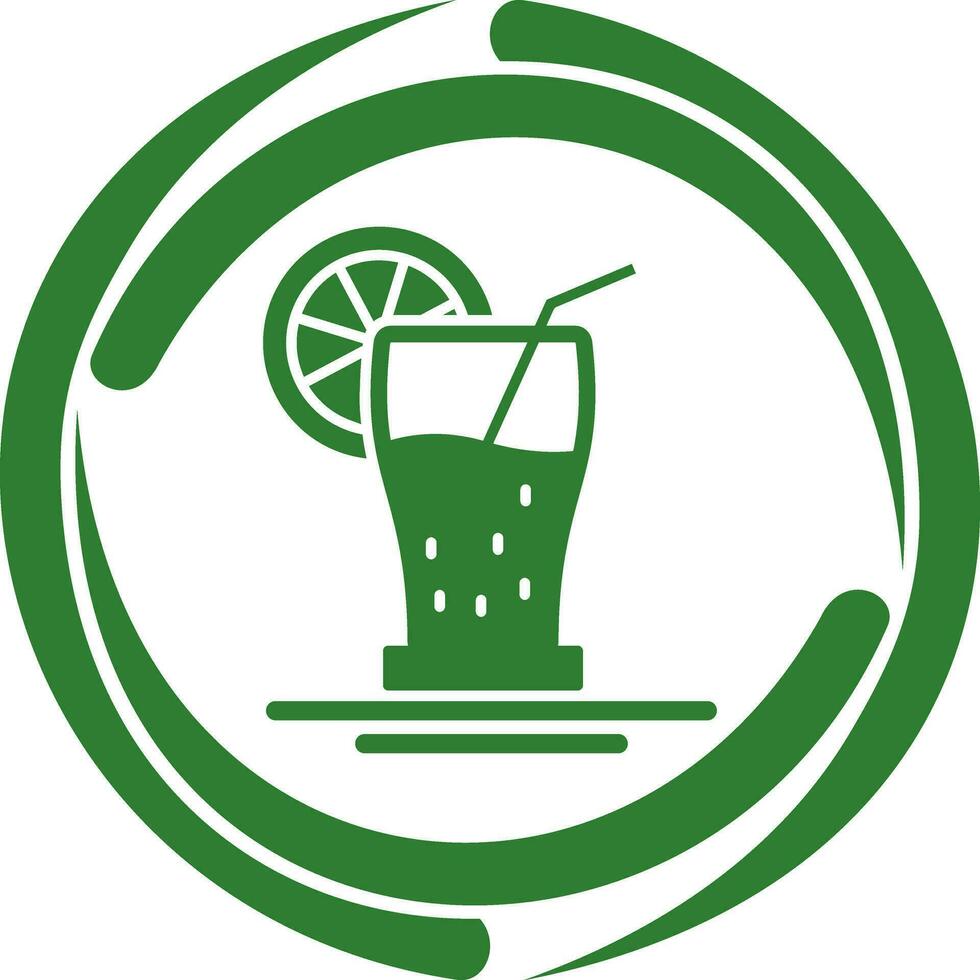 icono de vector de jugo de naranja