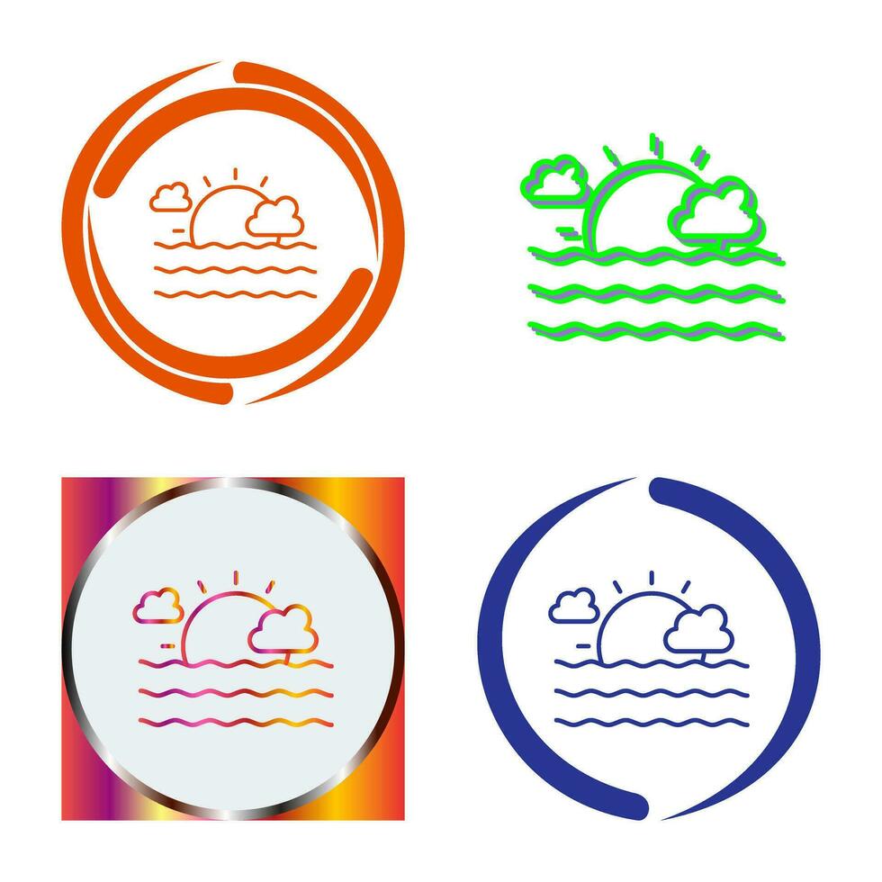 Sea Vector Icon