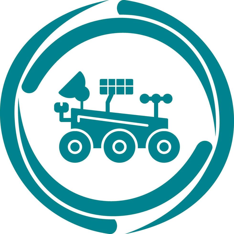 Mars Rover Vector Icon