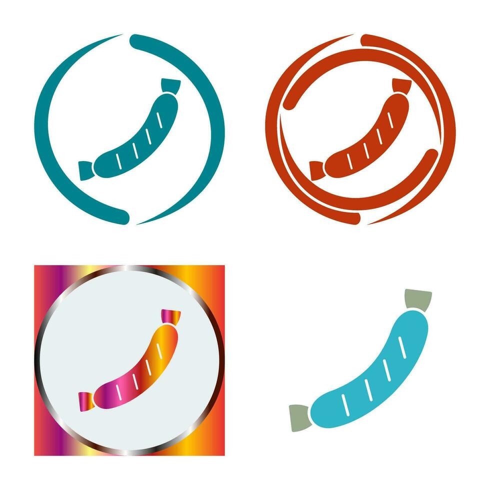Sausage Vector Icon