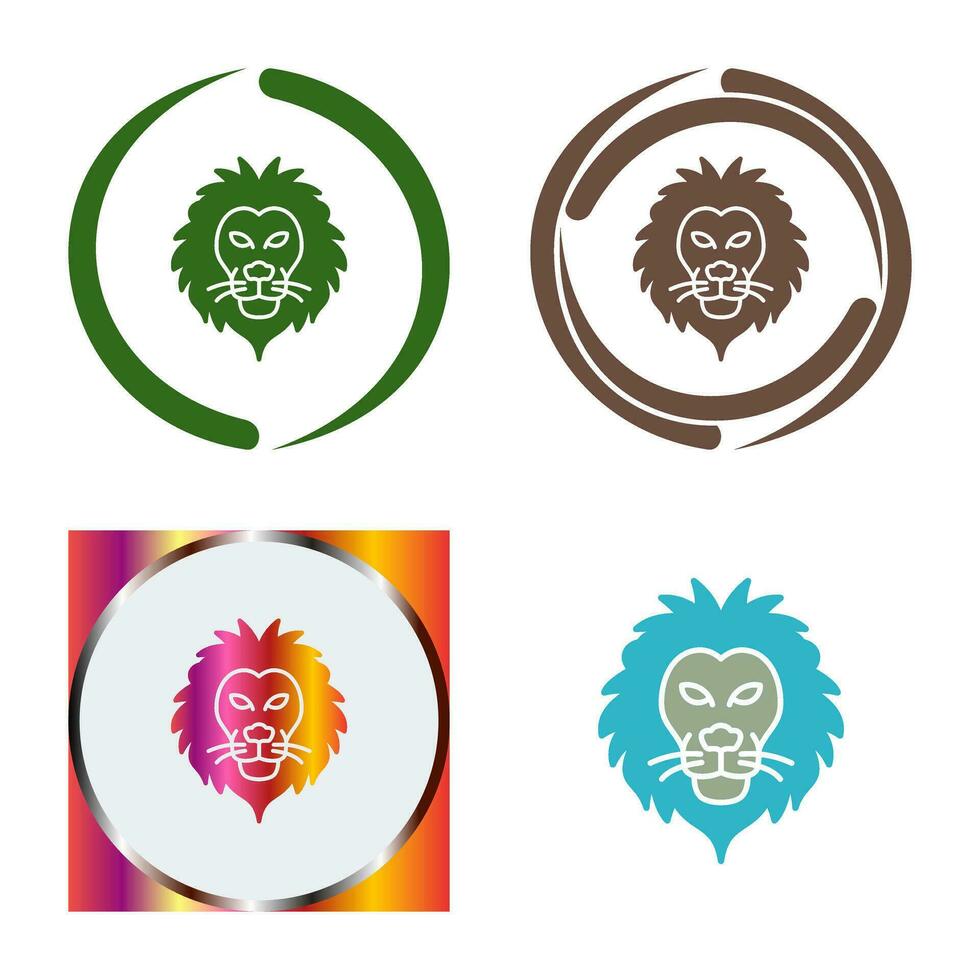 Lion Vector Icon
