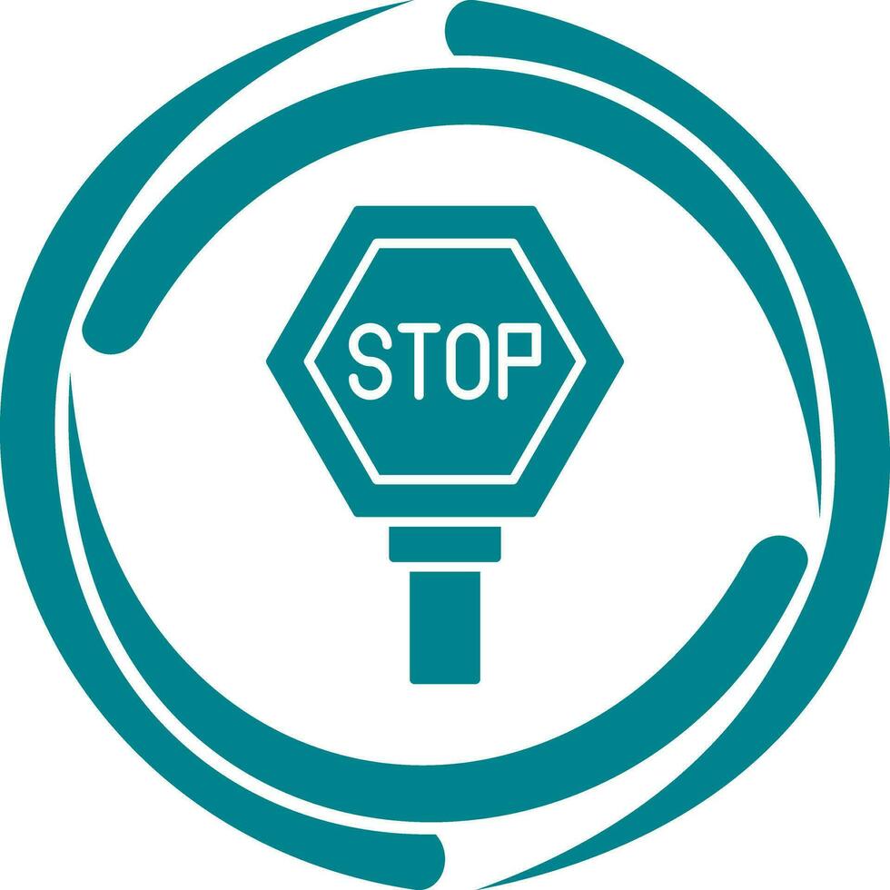 Stop Sign Vector Icon