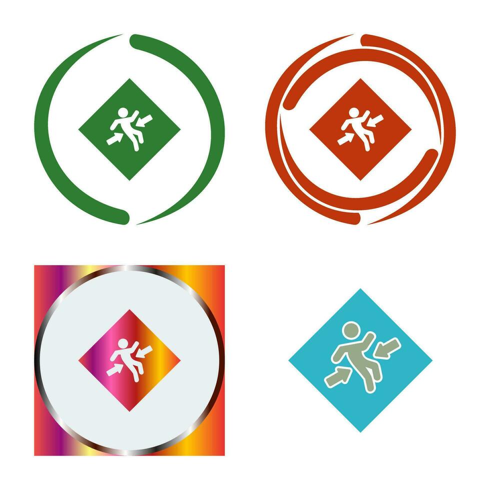 Crush Zone Vector Icon