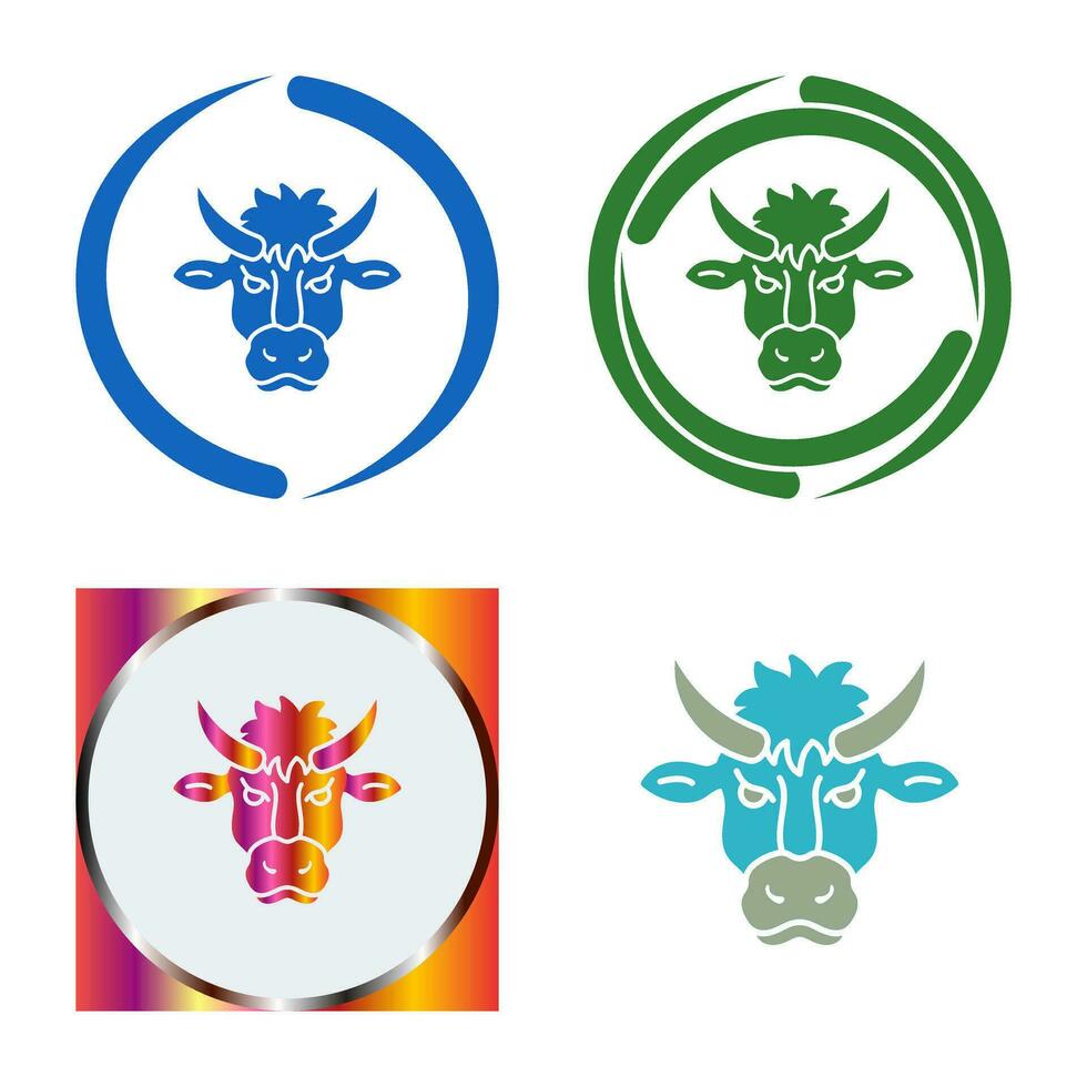 Bison Vector Icon