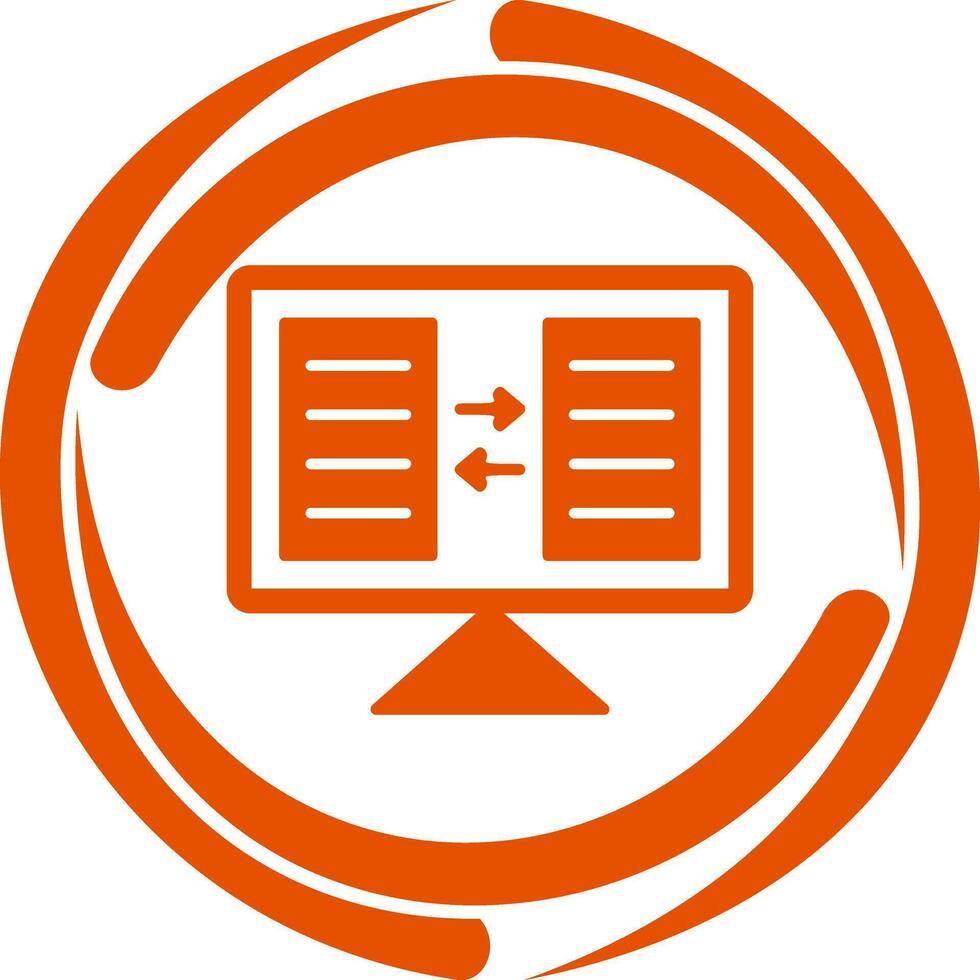 File Sharing Vector Icon