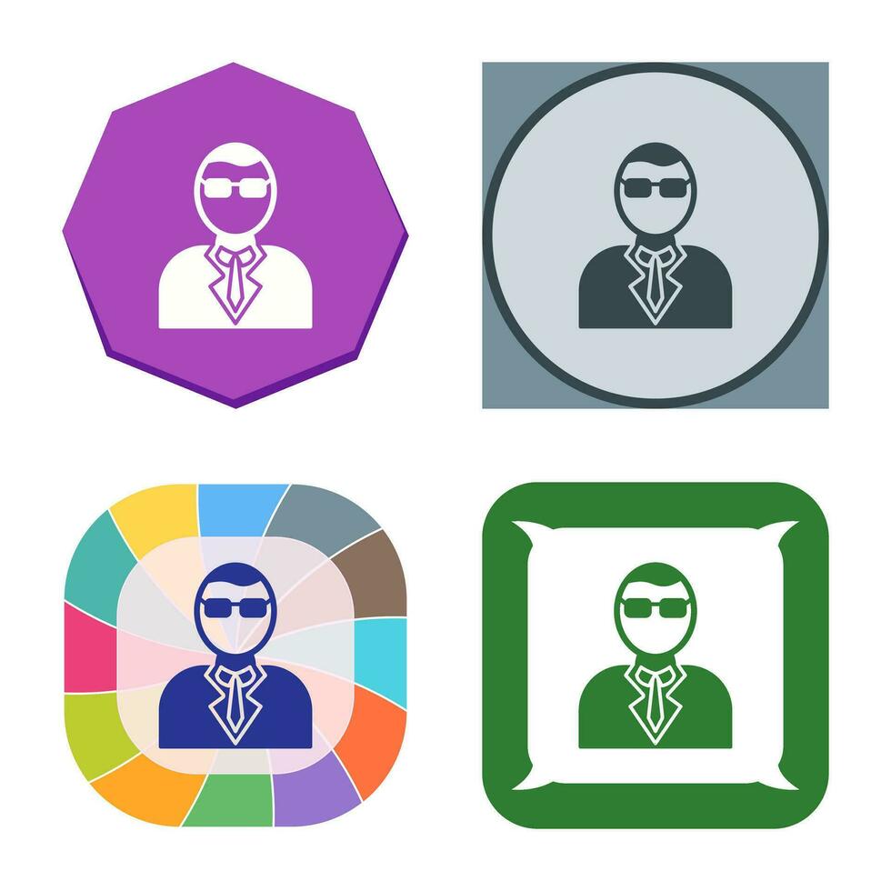 Casino Manager Vector Icon
