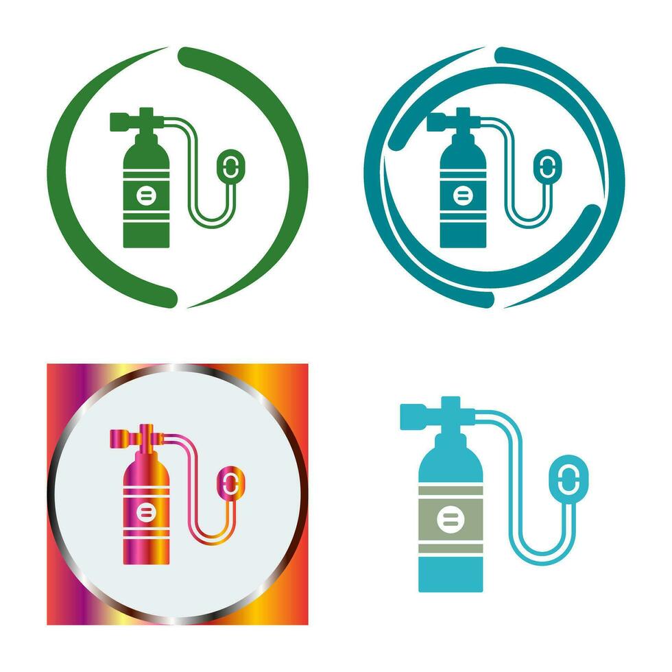 Oxygen Tank Vector Icon