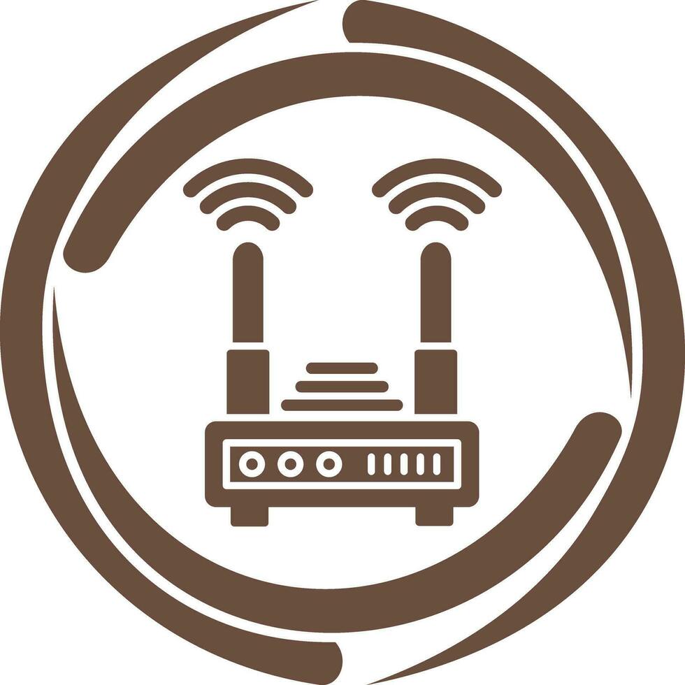 Router Vector Icon