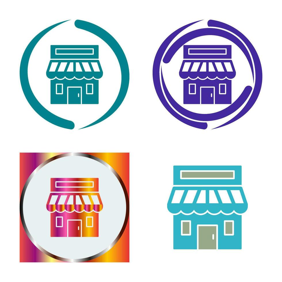 Retail Place Vector Icon