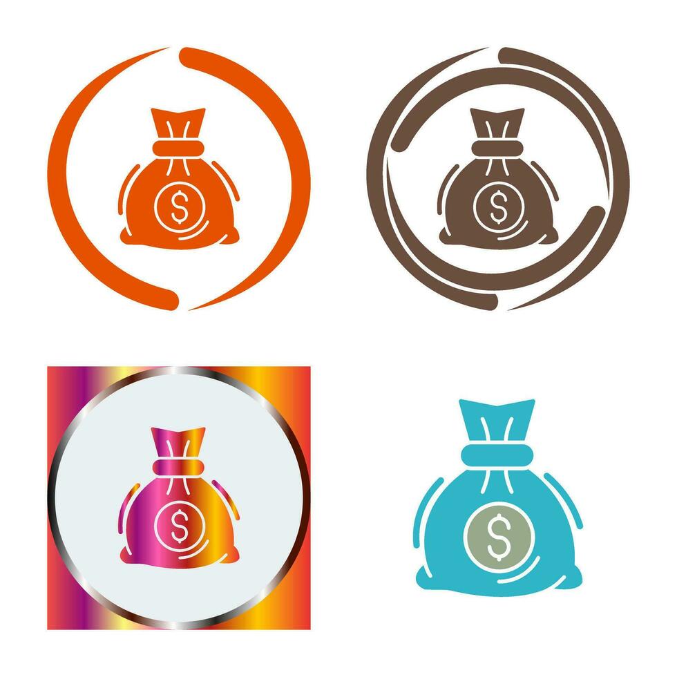 Money Bag Vector Icon